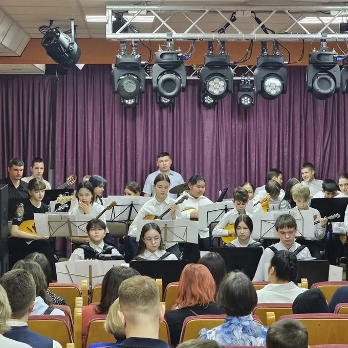 Концерт отдела Народных инструментов