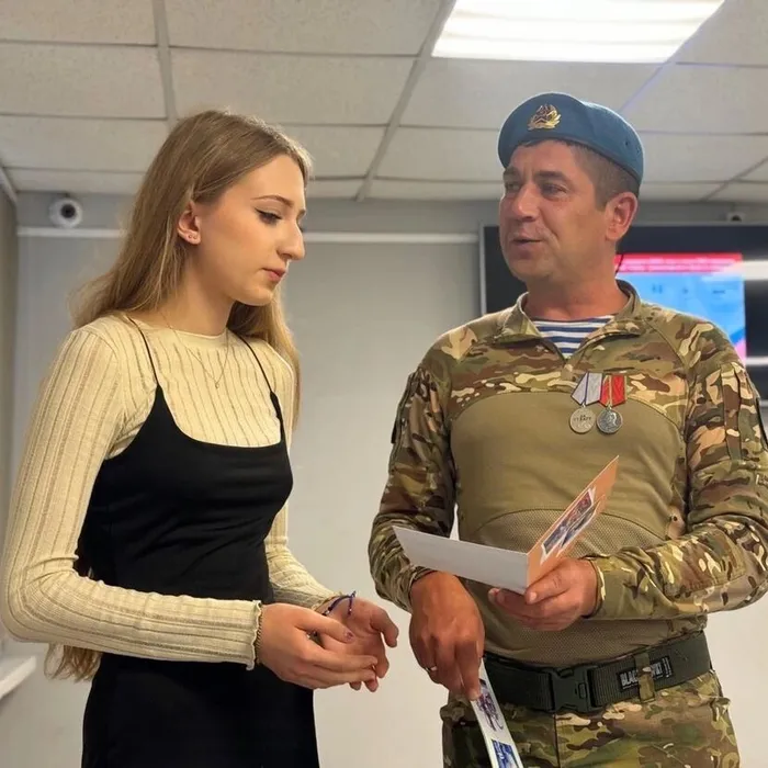 Трогательная встреча