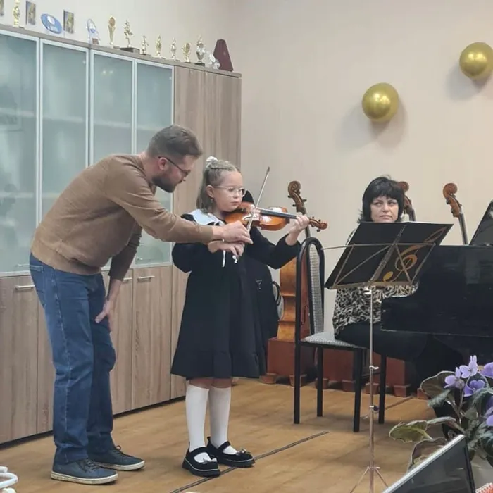 Мастер-класс К. Кравцова (скрипка)
